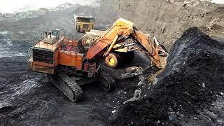 Hitachi front end excavator| Hitachi|hyraulic shovel (Tata Hitachi EX2500)#mining #coal #india