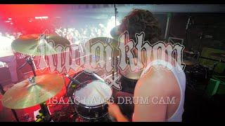 KUBLAI KHAN TX - 4K - ISAAC LAMB DRUM CAM - THE GARAGE, GLASGOW - 03.05.23