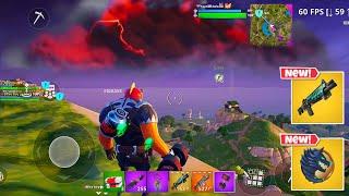 Samsung S23 Ultra 60 FPS Fortnite Mobile Gameplay *33 Elim, The sandstorm is bigger & COMING CLOSER*