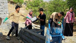 Nomadic Life | Nomadic House Construction Skills The nomadic family project️