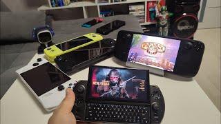 На какой приставке лучше работают легендарные AAA игры? Steam Deck Oled vs GPD Win 4 на 4/7/10 Watt