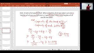 Mathematics : WBCS Mains Previous Year Question Discussion - Part - 3 (Module 2)