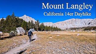 Mount  Langley via Cottonwood Lakes and Old Army Pass Trail | California 14er Dayhike