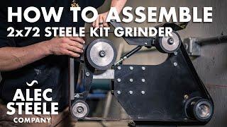 2x72" Steele Kit Grinder - Unboxing and Assembly Tutorial