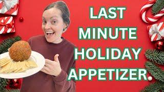 Last Minute Holiday Appetizer | Easy Cheeseball Recipe