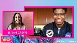 Isaiah Crews Shares Best Moments On Set Of 'Side Hustle' With Jules Leblanc & Jayden Bartels!