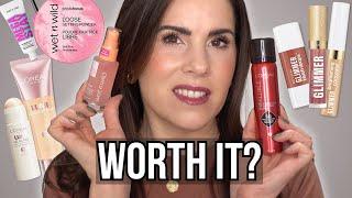 NEW DRUGSTORE MAKEUP TESTED / Hits & Misses! 