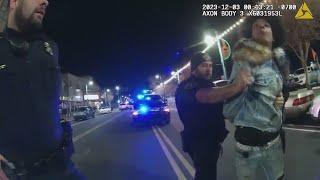 VIDEO: Man accused of trying to grab officer's gun during Downtown altercation