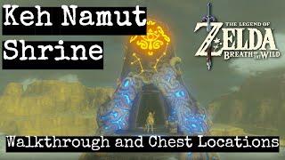 Keh Namut Shrine Guide Breath of the Wild Walkthrough with all Chests and Secrets