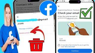 Как удалить Gmail из учетной записи Facebook (2025) | Проверьте проблему с электронной почтой