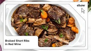 Braised Short Ribs in Red Wine