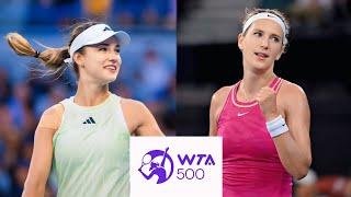 Anna Kalinskaya vs Victoria Azarenka | Throwback | Brisbane 2024 Highlights