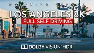 World’s First 8K Dolby Vision HDR Full Self Driving Tour of Los Angeles