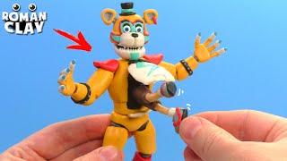 Glamrock Freddy and Gregory with Clay ► FNAF Security Breach | Roman Clay Tutorial