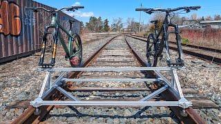 2 person | Side by Side | Tandem Rail Bike