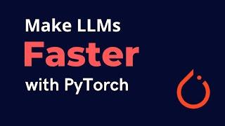 Accelerating LLMs 10x with Pure PyTorch: No Custom Libraries