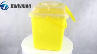 How to use Dailymag DMS-S7 7L medical sharps container