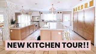 PART 1: New Kitchen Tour! MASSIVE kitchen remodel TRANSFORMATION for a family of 10! | Jordan Page