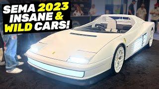 2023 SEMA SHOW COVERAGE - DAY 1 - The Best (And Weirdest) Cars & Trucks