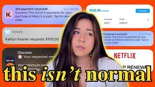 We Normalized Owing Everyone Money