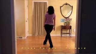 Cross Points – How To Do Cross Points – Line Dance