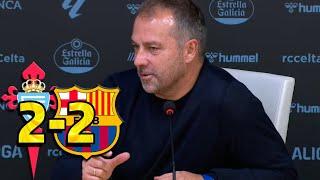 Rueda prensa HANSI FLICK + REACCIONES: CELTA VIGO 2-2 FC BARCELONA