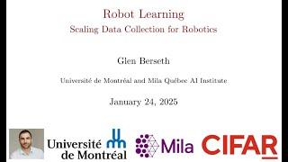 Robot Learning: Methods and Considerations for Scaling Data Collection