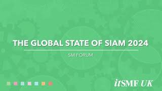 The global state of SIAM 2024