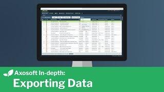 Axosoft: How to Export Data into a .CSV file