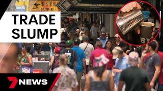 Brisbane CBD businesses experiences trade slump as more city staff work from home | 7 News Australia