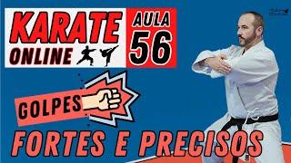 KARATE ONLINE | AULA 56 - TREINO PARA MELHORAR A FORÇA DOS GOLPES USANDO OS QUADRIS