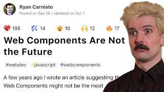 Why Everyone Hates Web Components