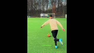 Alvaro and Johnny's Freekick Challenge #shorts #football #soccer