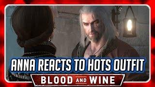 Witcher 3  Duchess Reacts to Geralt's Robe (Hearts of Stone Outfit)  BLOOD AND WINE