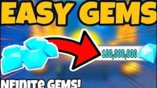 NEW EASY GLITCH HOW TO GET GEMS   FAST  USING ENCHANTS in Pet Simulator X