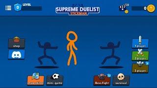 Animation vs Supreme Duelist Stickman (read desc)