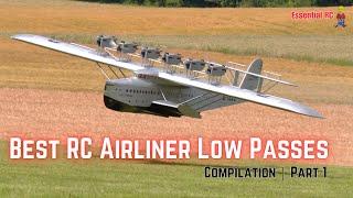 BEST COMPILATION of RC AIRLINER LOW PASSES 2024 | PART 1