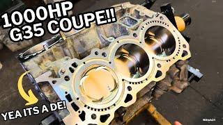 My 1000HP G35 ENGINE BUILD - 800HP BMW M5 RIPSS!!