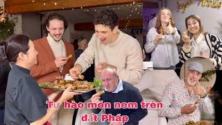 Phản ứng của 43 khách Pháp khi ăn món nem của Việt Nam, Mai le cuộc sống ở Pháp