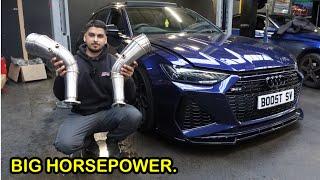 MAKING BIG POWER FROM AN AUDI RS6 WITH JUST BOLT ONS