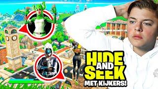 Tilted Towers HIDE & SEEK met kijkers! 