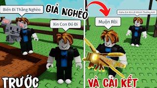 NOOB Siêu Giàu Giả Nghèo Thử Lòng Người Lạ Và Cái Kết Trong Grow A Garden