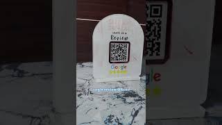 Google review QR code sign for a shop or business #signboards #barcode #love Signtalkz