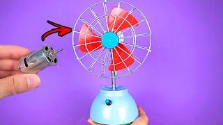 Make an Amazing Mini Fan with Recycled Materials