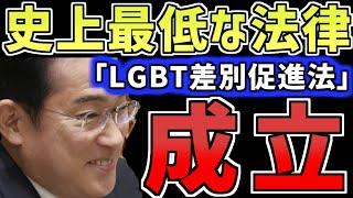 「こんな法律許されない」差別を容認か　史上最悪な法律「LGBT理解促進法」についてゆっくり解説　ゆっくり実況
