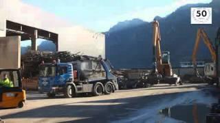 Stauss Container-Sortieranlage