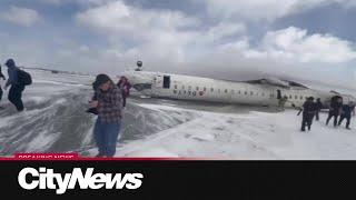 Multiple injured after plane crash at Toronto Pearson International Airport