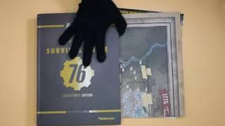 UNBOXING FALLOUT 76 OFFICIAL COLLECTOR EDITION STRATEGY GUIDE + CODE GIVEAWAY!