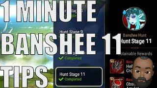 1 Minute Banshee 11 Tips And Tricks: Epic Seven