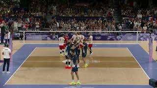 Volleyball France - Poland Amazing Gold Medal Match Highlights Paris Olympics